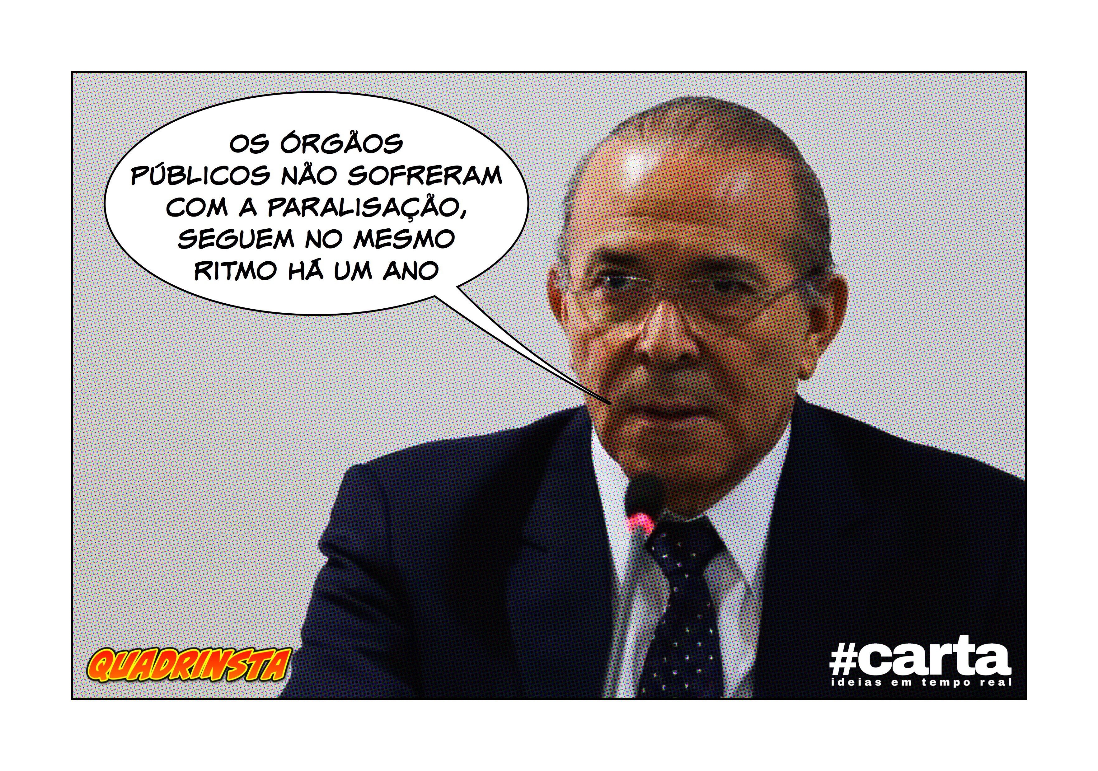 Quadrinsta – Ataque cibernético paralisa Governo, mas ninguém repara