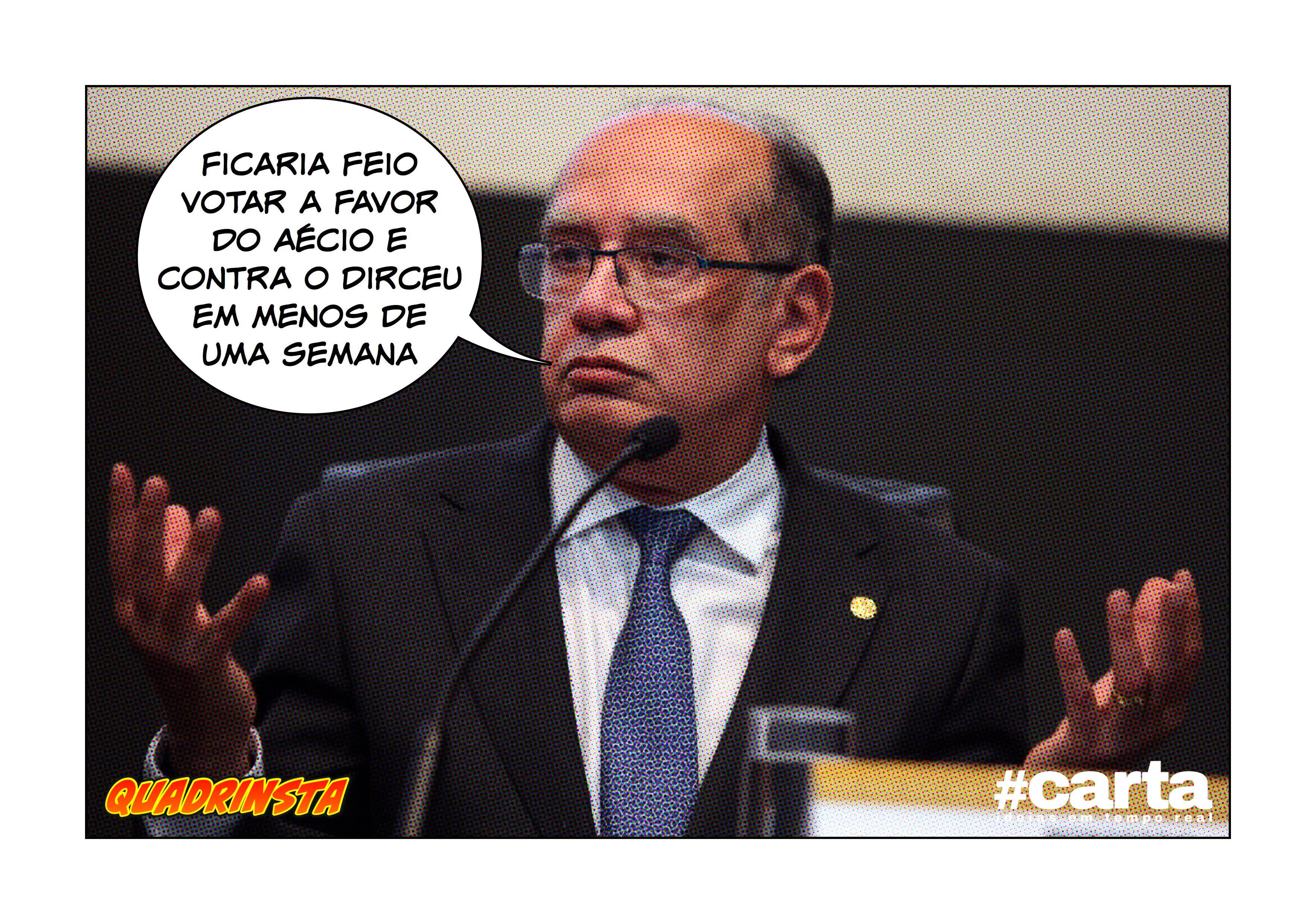Gilmar Mendes tem surto democrático e vota por soltar José Dirceu