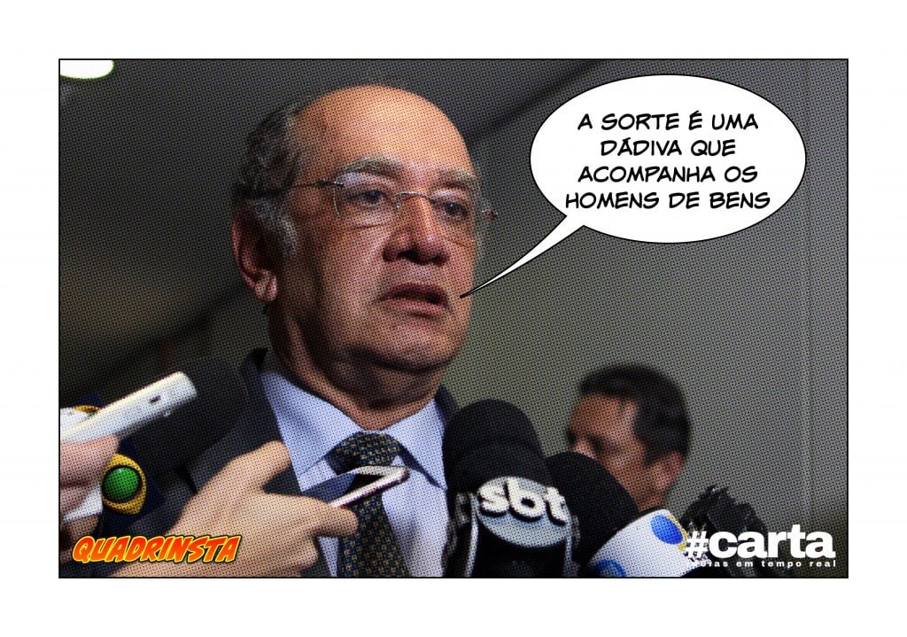 Quadrinsta – Gilmar Mendes é sorteado para investigar Gilmar Mendes