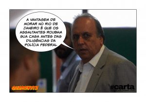 Quadrinsta - Pezão celebra roubo em apartamento: