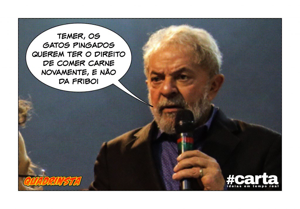 Quadrinsta – Gatos pingados viram tigres e exigem saída de Temer