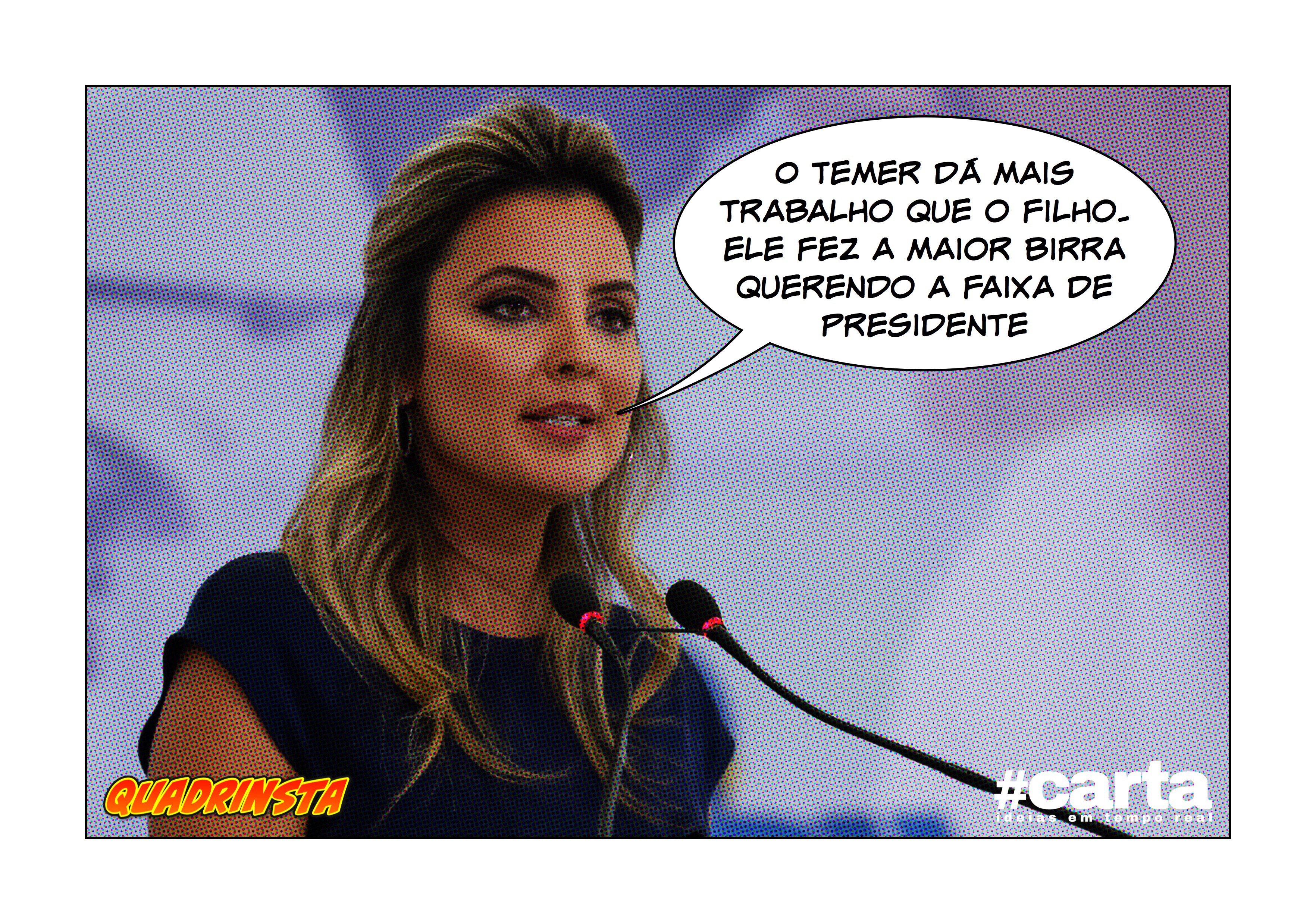 Quadrinsta – “Temer é mais difícil que Michelzinho”, diz suposta babá