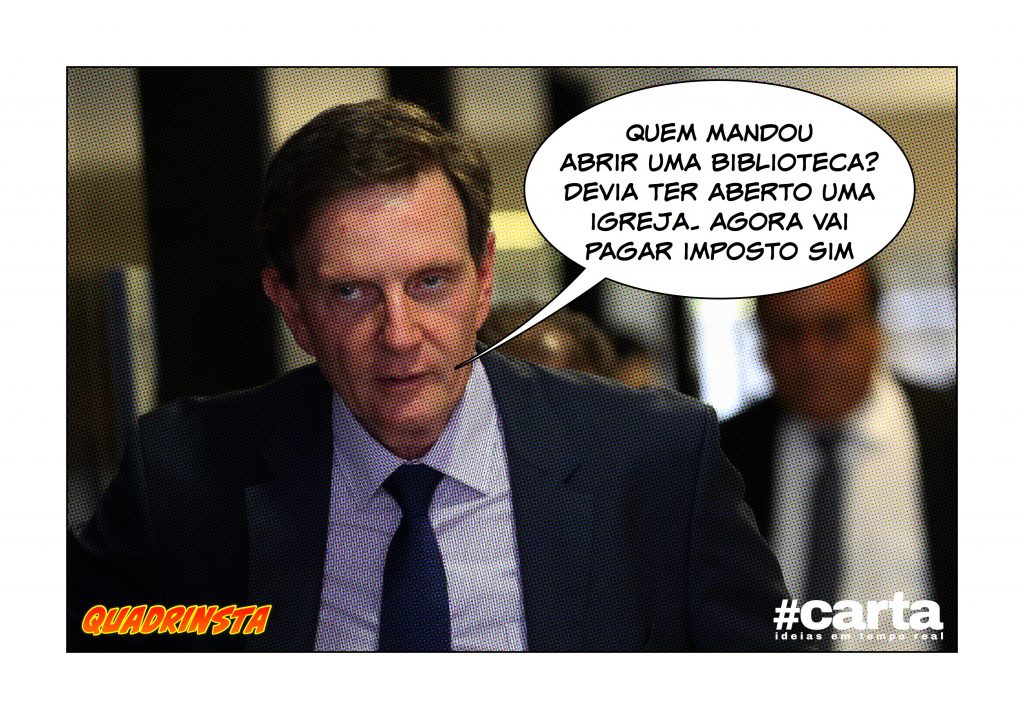 Quadrinsta – No RJ, biblioteca só é isenta de IPTU se emprestar bíblia