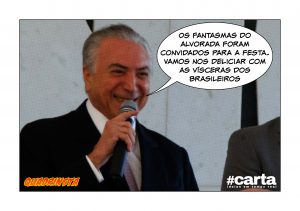 Quadrinsta - Privatizada, festa de 1 ano de Temer será na Transilvânia