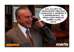 Quadrinsta - Temer oferece consultoria por impeachment de Donald Trump