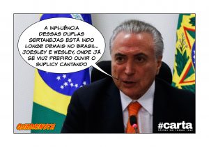 Quadrinsta - Temer sobre Joesley e Wesley: 