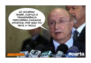Quadrinsta - Troca-troca no Governo: sai Transparência, entra Justiça