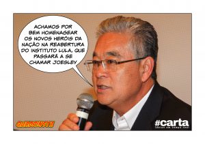 Quadrinsta - Instituto Lula reabre com nome de dono da JBS