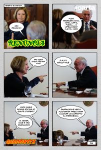 Semana em Quadrinsta - Renúncia