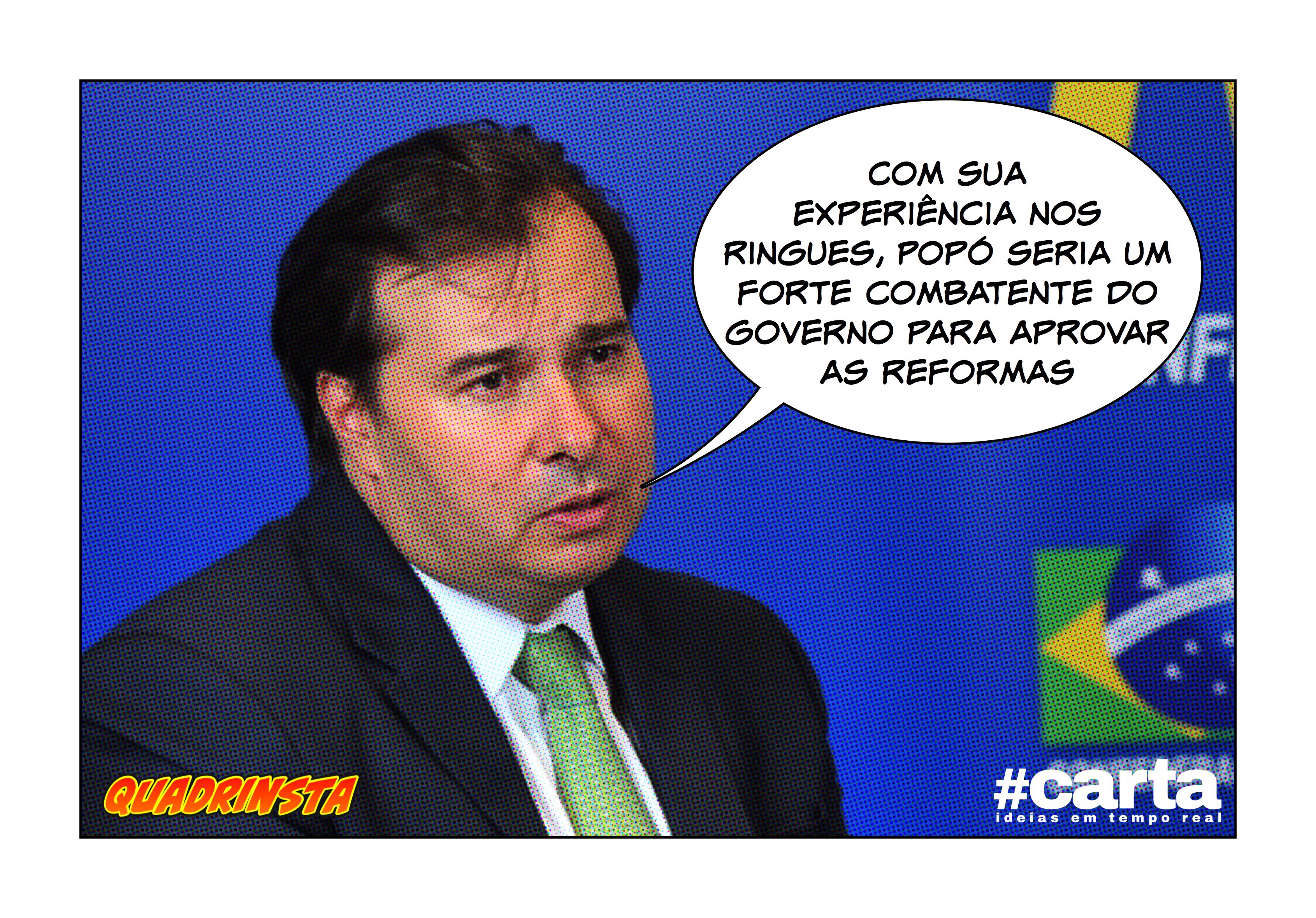Quadrinsta – Base aliada lamenta ausência de ex-deputado federal Popó