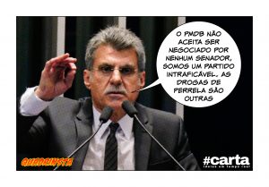 Quadrinsta - PMDB nega ser droga traficada por Senador Zezé Perrela
