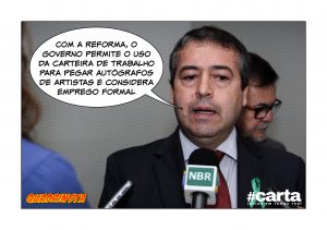 Quadrinsta - Brasileiros usam carteira de trabalho para autógrafos