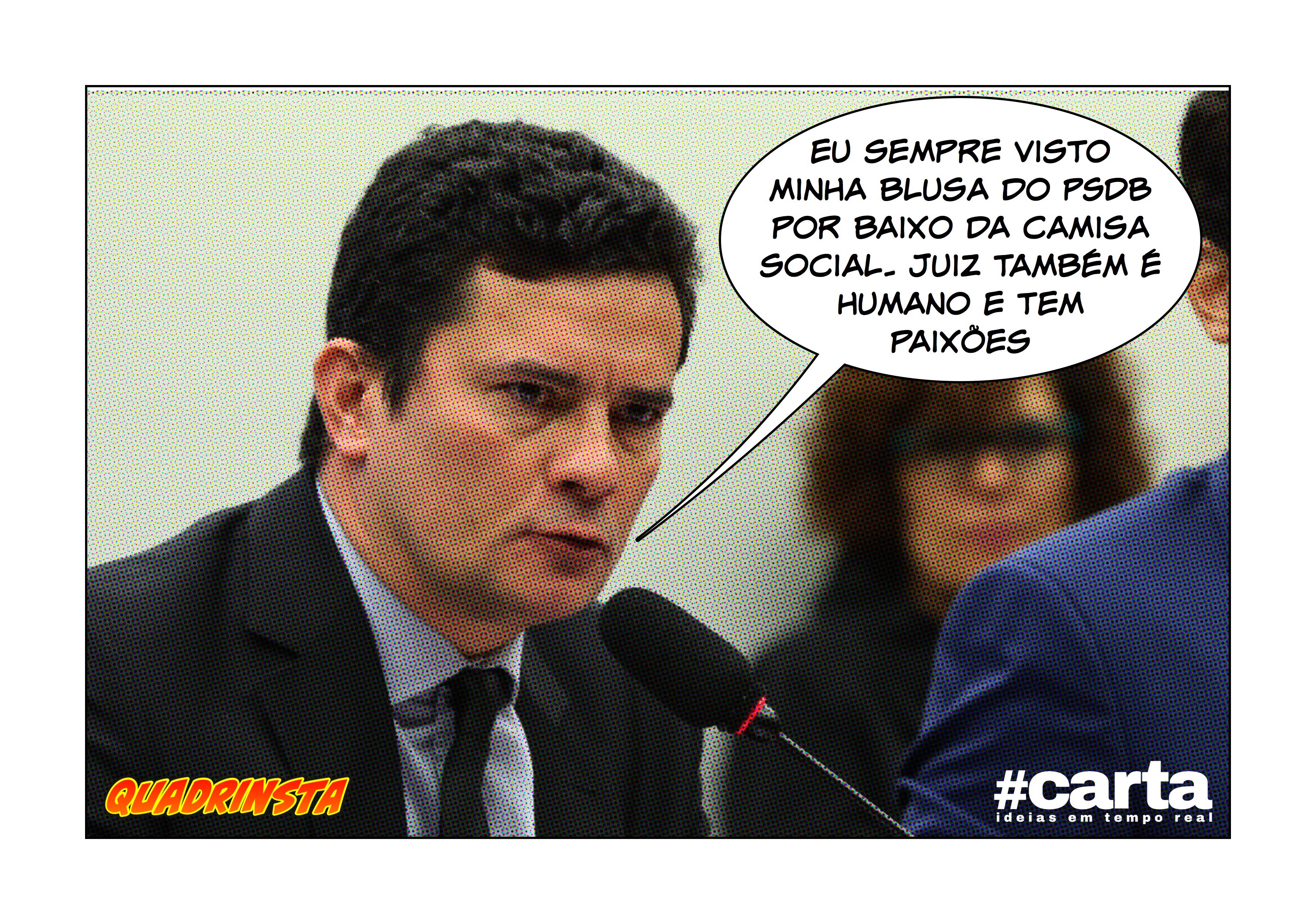 QUADRINSTA – Juiz Sérgio Moro é convidado a apitar futebol no Rio