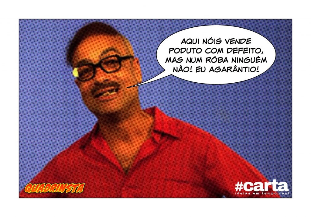 Quadrinsta – Organizações Tabajara protestam por comparação de Gilmar