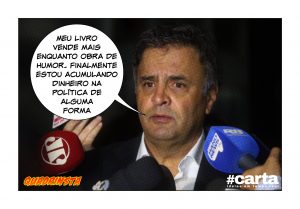 Quadrinsta - Livros de Temer e Aécio vão a seção de humor em livrarias