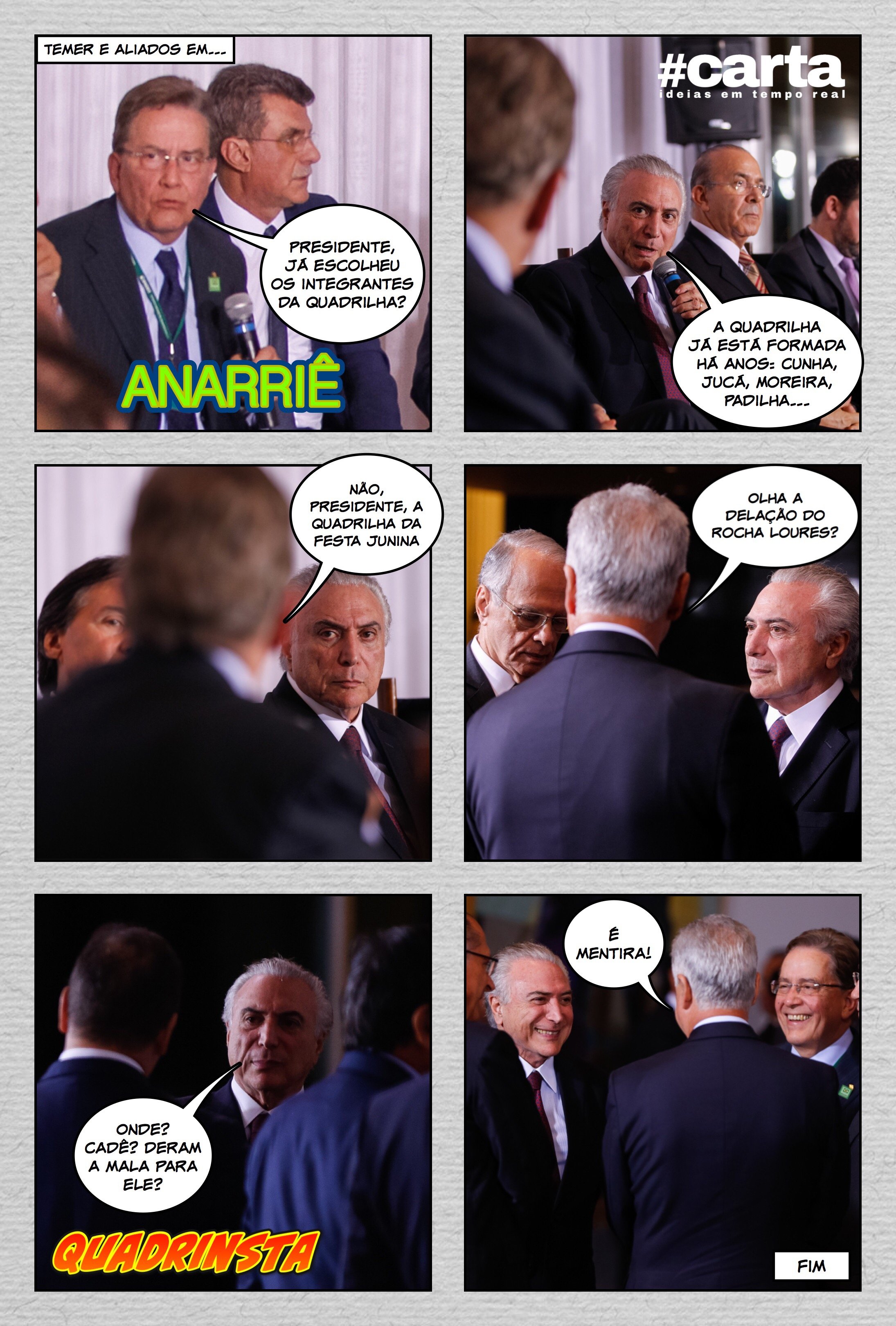 Semana em Quadrinsta – Anarriê