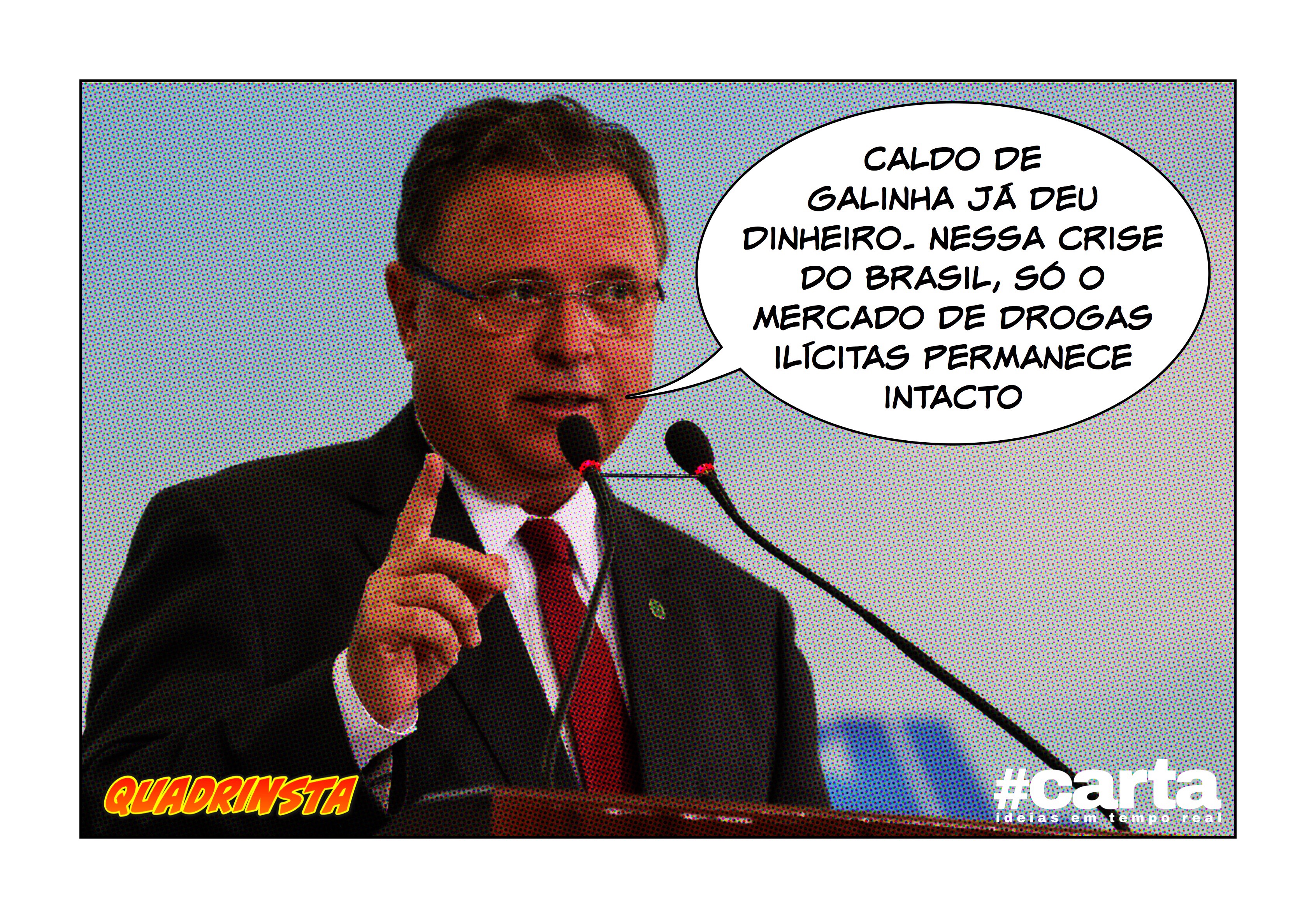 Quadrinsta – Ministro muda de ramo: “Caldo de galinha dá pouco lucro”