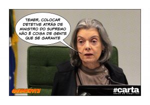 Quadrinsta - Cármen Lúcia deixa Temer com coração partido após carta