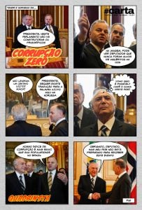 Semana em Quadrinsta - Corrupção zero