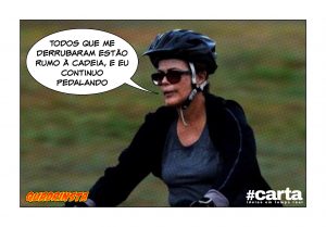 Quadrinsta - Cunha preso, Aécio quase e Temer denunciado; Dilma pedala
