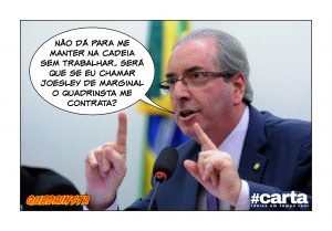 Quadrinsta - Cunha chama Joesley de meliante e Quadrinsta o contrata