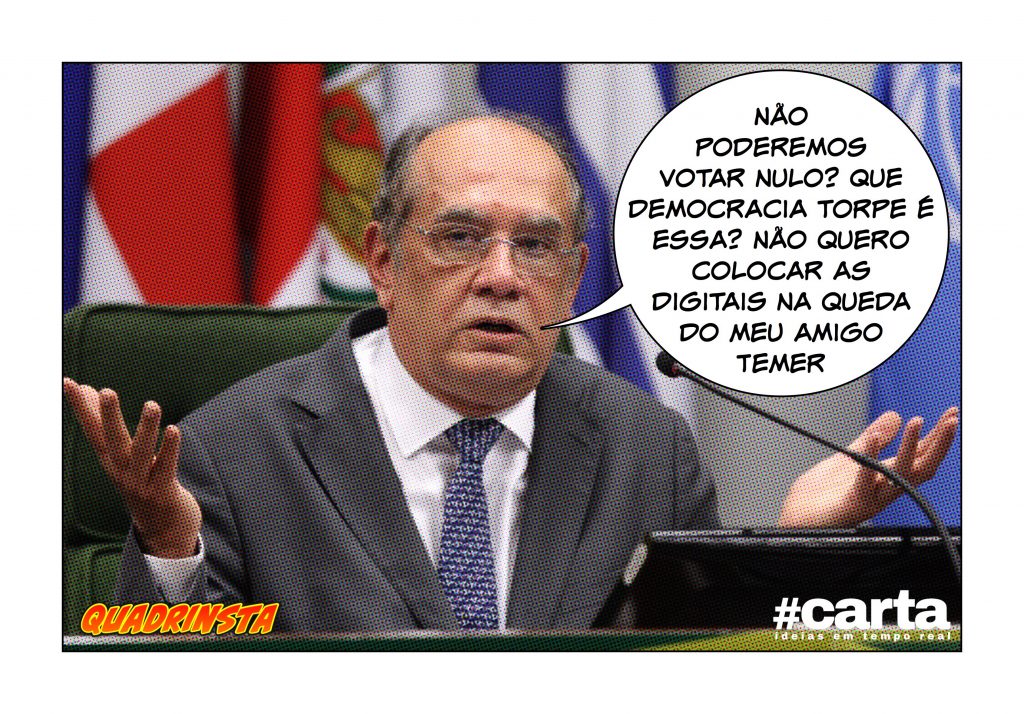 Quadrinsta – TSE terá urna eletrônica com “Fora, Temer” e “É golpe”