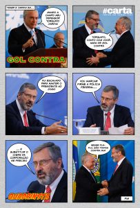 Semana em Quadrinsta - Gol contra