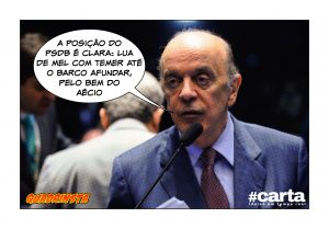 Quadrinsta - PSDB renova votos com Governo por amor a Aécio Neves