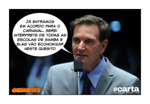 Quadrinsta - Crivella canta no Senado e será puxador no carnaval do RJ