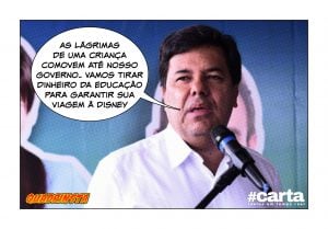 Quadrinsta - Choro comove Governo que tira da educação para passaporte