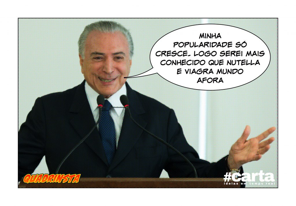 Quadrinsta – “Fora Temer” é mais popular que “Manda nudes” na internet