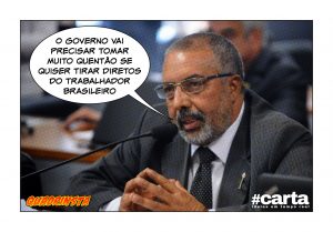 Quadrinsta - Oposição pula fogueira e rejeita reforma trabalhista