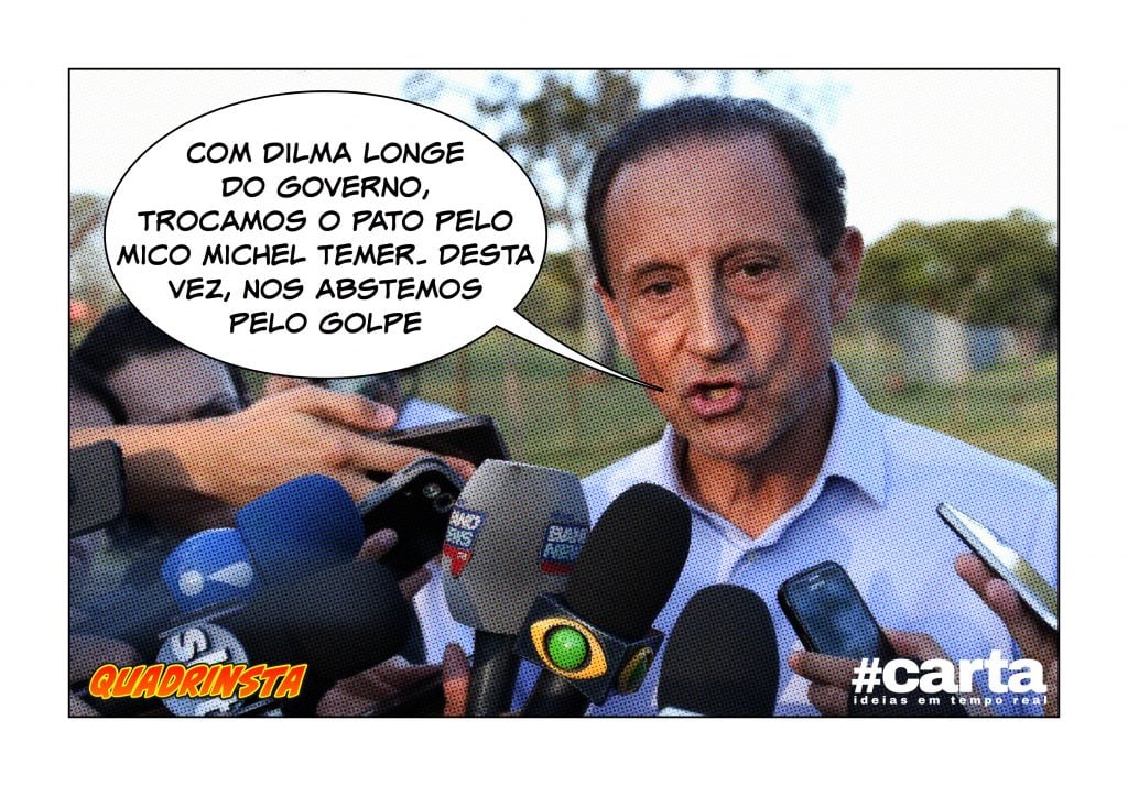 Quadrinsta – Fiesp troca pato por mico ao calar sobre saída de Temer