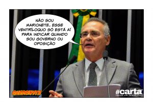 Quadrinsta - Ventríloquo erra e Renan deixa comando do PMDB no Senado