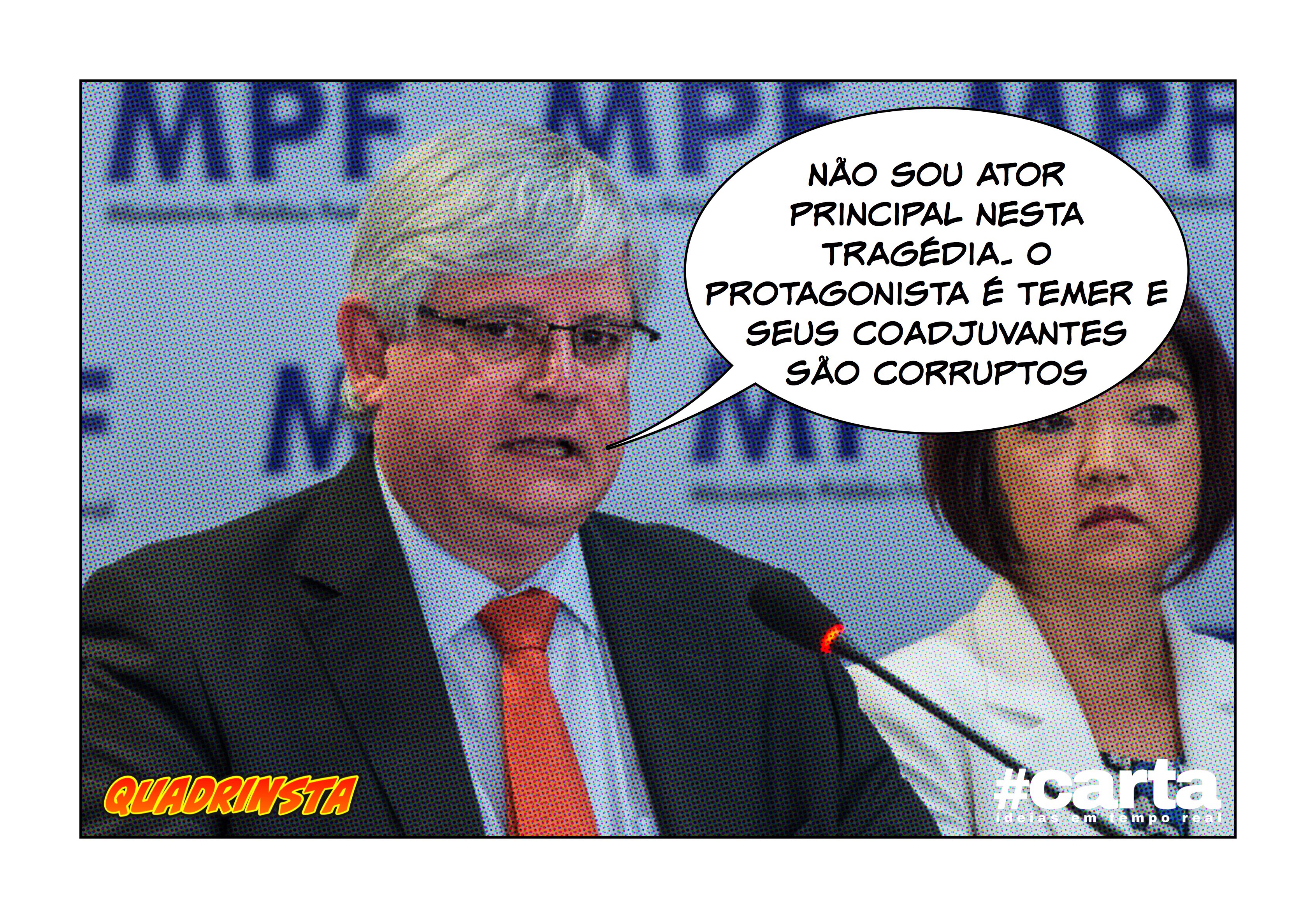 Quadrinsta – Planalto lança longa-metragem “A culpa é do Janot”