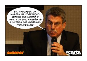 Quadrinsta - Planalto varre crise para debaixo do tapete de sal