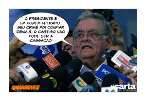 Quadrinsta - Defesa de Temer cita Fernando Pessoa e Dostóievski