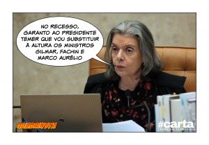 Quadrinsta - STF garante semana com novo amigo de Temer para soltar