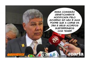 Quadrinsta - CCJ transgênica livra Temer de delação da JBS