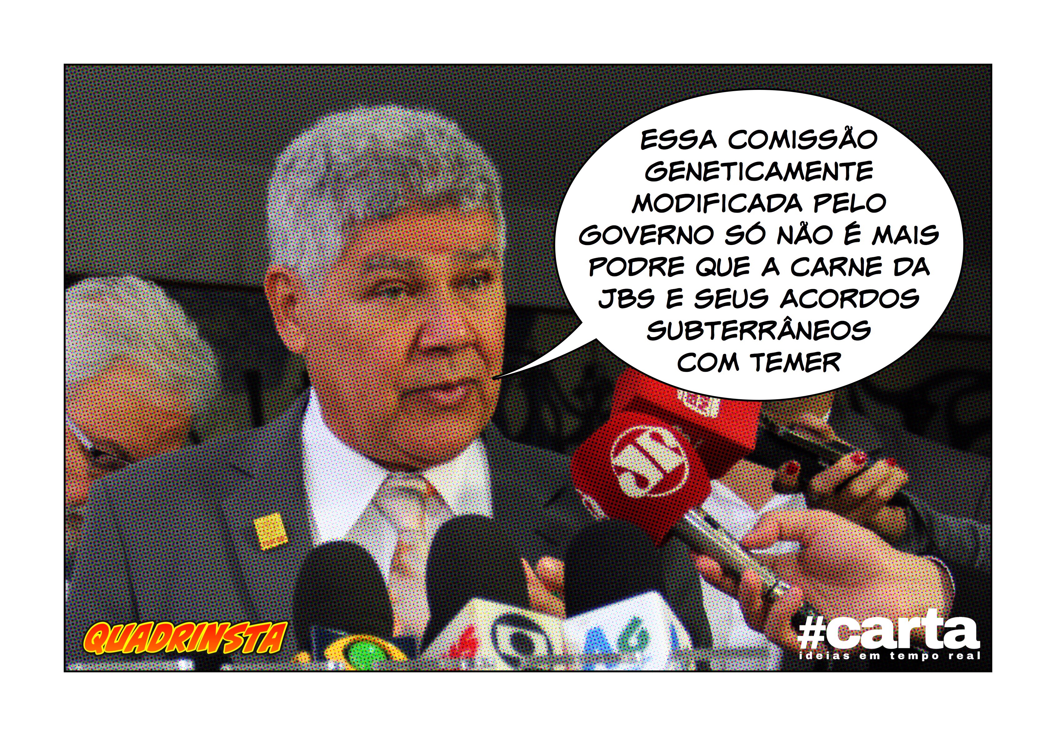 Quadrinsta – CCJ transgênica livra Temer de delação da JBS