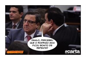 Quadrinsta - Rodrigo Maia já atrai mais que ponte JK em Brasília