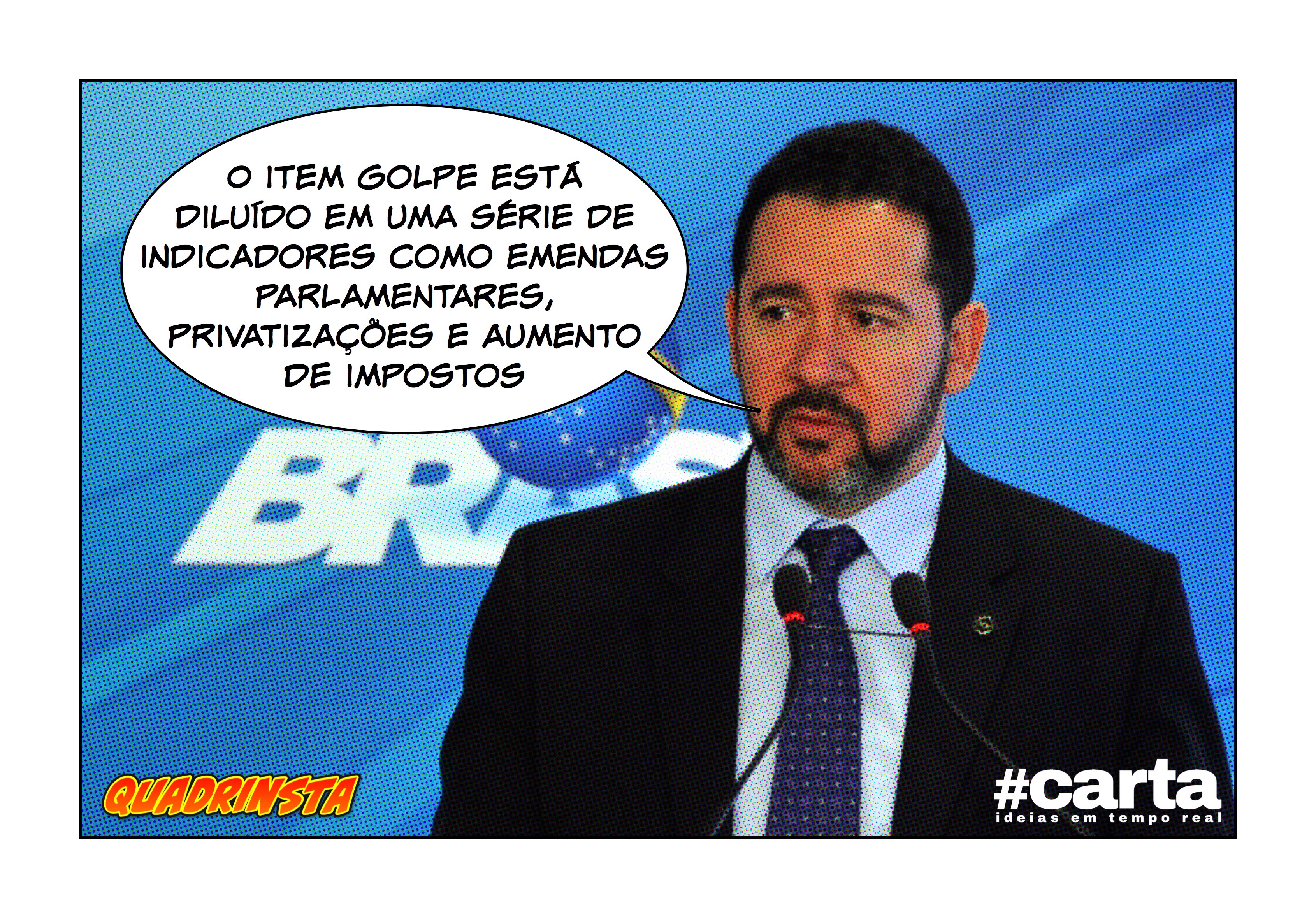 Quadrinsta – Governo omite item “golpe” em relatório de despesas