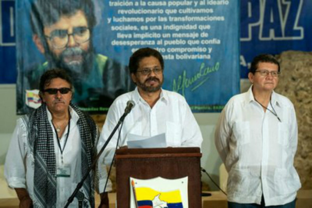 Farc anunciam criação de partido político
