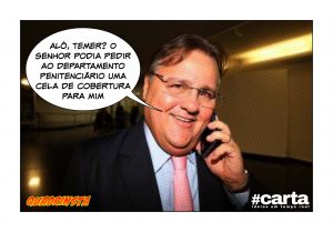 Quadrinsta - Geddel liga para Temer e pede cela na cobertura em prisão