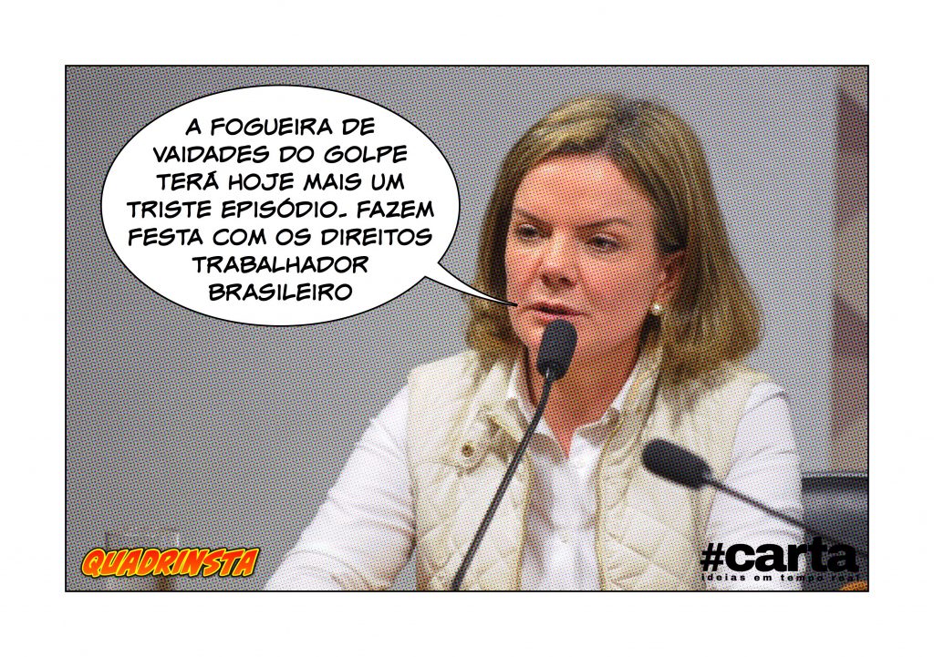 Quadrinsta – Senado coloca CLT de vez em fogueira de festa julina