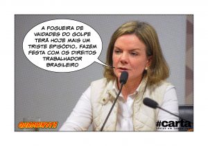 Quadrinsta - Senado coloca CLT de vez em fogueira de festa julina