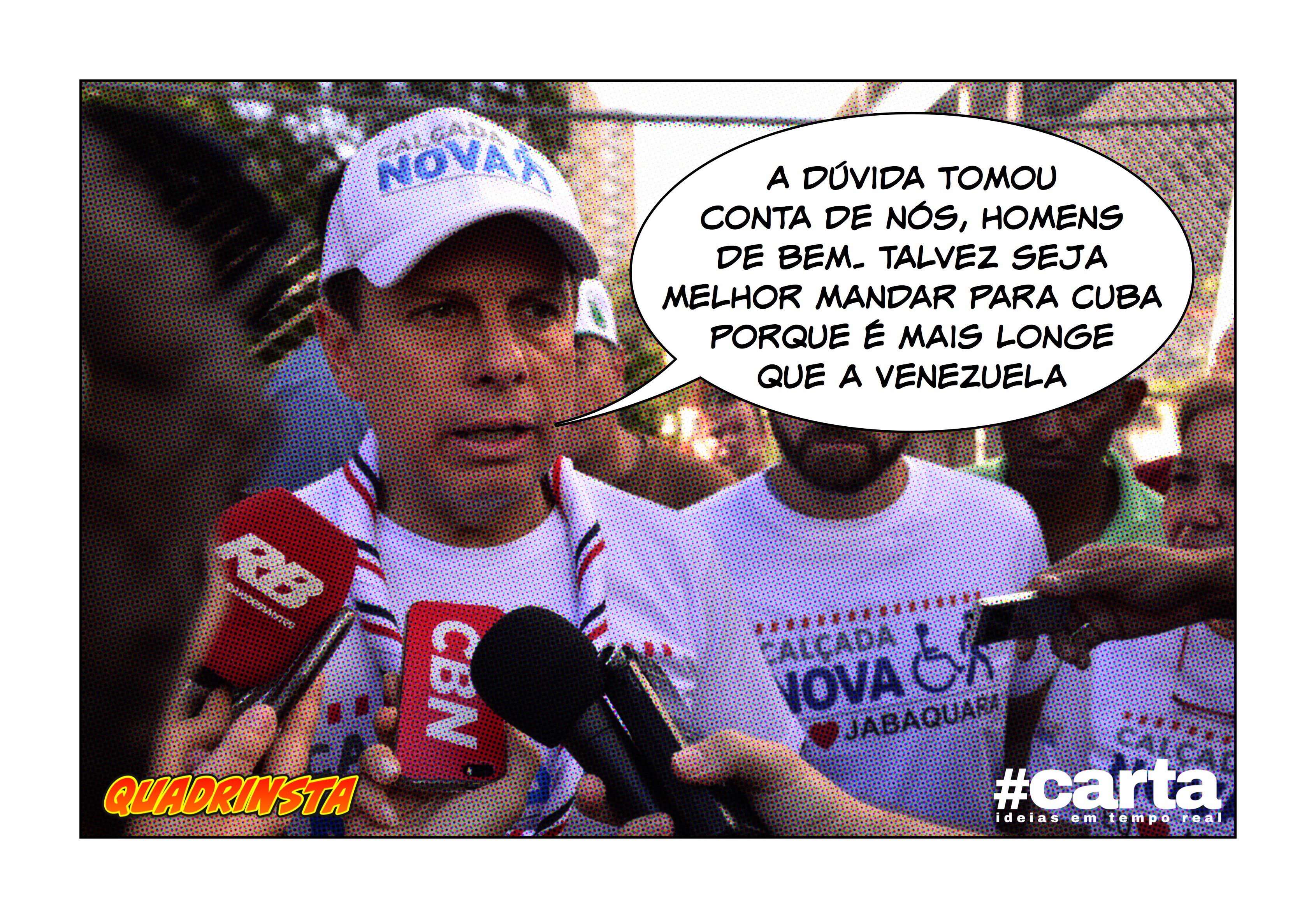 Quadrinsta – Novo drama do capitalismo: mandar para Cuba ou Venezuela?