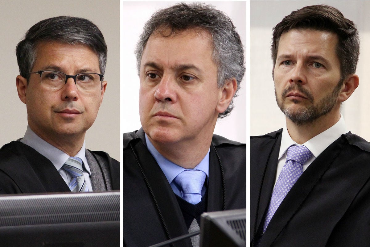 Laus, Gebran Neto e Paulsen: eles julgarão o recurso de Lula 