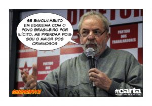 Quadrinsta - Lula admite envolvimento em esquema com povo brasileiro