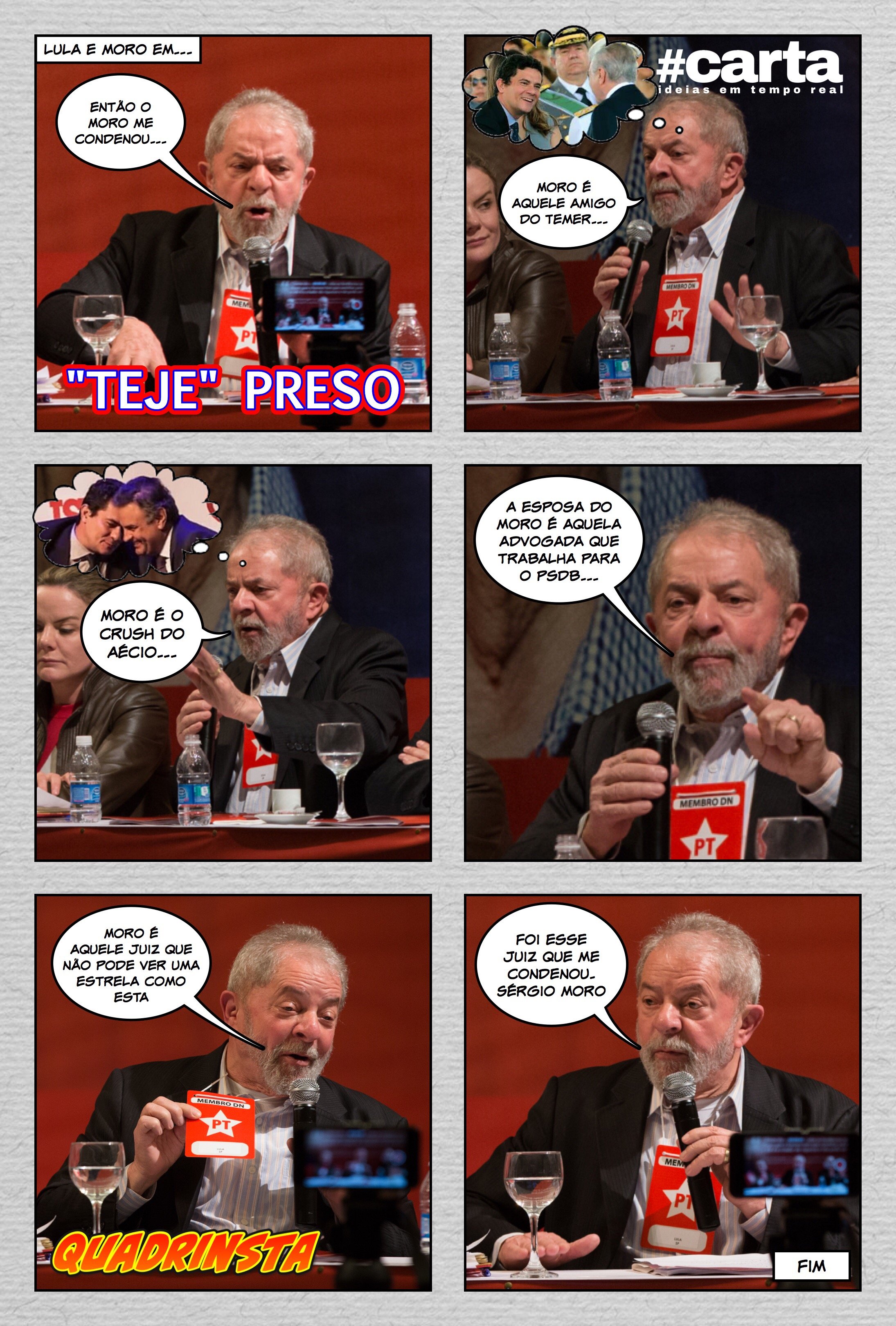 Semana em Quadrinsta – “Teje” preso